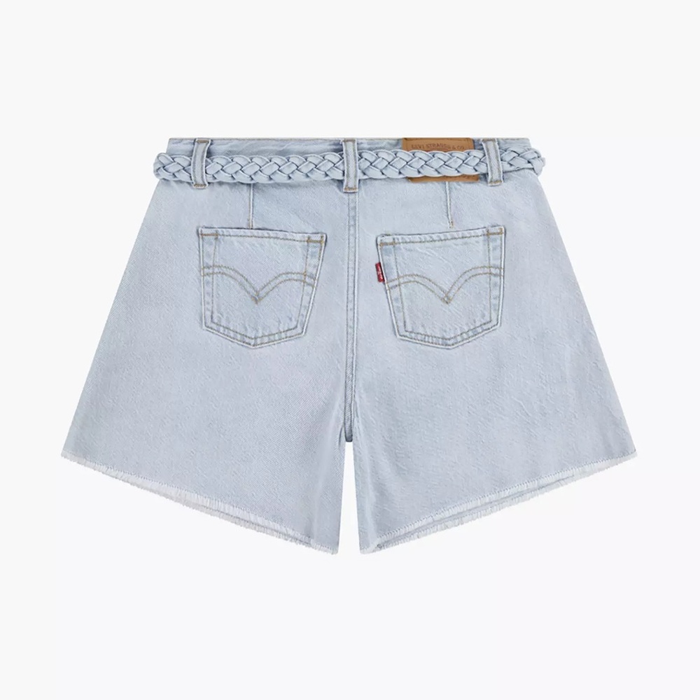 Levi’s PLEATED SKIRTY SHORT BIG GIRLS 8 12 - Picture 2 of 6